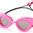 Speedo Kids' Swim Goggles Sunny G Ages 3-8 (Hot Pink/Smoke)