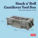 18" Camp & Trail Gear Organizer, Heavy-Duty Cantilever Storage Box