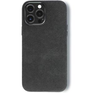 ALMA Alcantara Phone Case for iPhone 15 Series (15 Pro Max, Black)