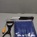 Kids Snow Shovel with D-Grip Handle, Aluminum Blade, Toddler Snow Shovel for Car Trunk, Emergencies, Driveways, and Car Snow Removal. (Age 3+, 2 Packs)