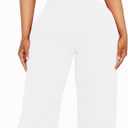 FairyLove Women's Strapless Tube Top Rompers Casual Off Shoulder Printed Sleeveless Belted Wide Leg Jumpsuit with Pockets, XXL