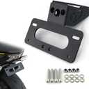 Xitomer Fender Eliminator Fit for ZX650 Ninja 650/ Z650 2017-2025 & Ninja650 ABS 17-24 & Ninja 650 KRT ABS 22-24 Tail Tidy License Plate Holder(Black)