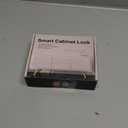 eLinkSmart Smart Cabinet Lock, Hidden No Drill Adhesive Magnetic Baby Proofing Child Proof Drawer Locks, Keyless RFID Bluetooth Cabinet Locks for Adults File Kitchen Cupboard Closet Liquor - White