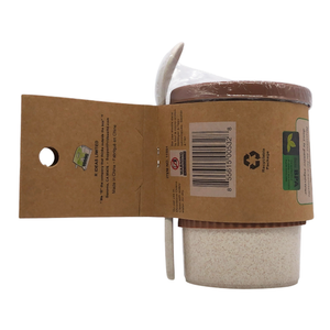 Jacent Wheat Fiber Cup With Spoon