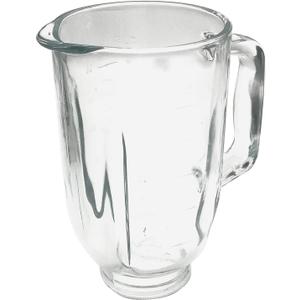 Replacement 5 cup Glass jar, Compatible with BLACK+DECKER Countertop Blender with 5-Cup Glass Jar, 10-Speed Settings, Black, BL2010BG And BLACK+DECKER Crush Master 10-Speed Blender, Black, BL2010BP