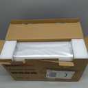 Bonsenkitchen Vacuum Sealer Machine, Stainless Steel Food Sealer Vacuum Sealers with 100 Bags & 1 Roll Bag, 5 Food Vacuum Modes, Built-in Cutter & Bag Storage, Silver-Black