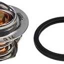 FridayParts Thermostat 6674172 6653948 Compatible for Kubota D722 D902 V2003T D1703 V2203 V1505 D1005 V1903 Bobcat 225 231 325 328 331 334 428 763 7753 S150 T190 Skid Steer Loaders Replacement | Compatible for Kubota D722 D902 V2003T D1703 V2203 V150