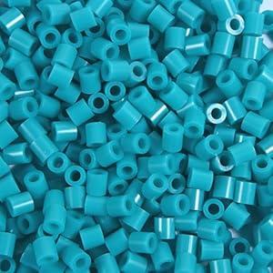 Fuse Beads, 2000pcs 5MM Sea Blue Ironing Beads for Crafts Melting Bead Handmade Decor DIY Make (Color 19)