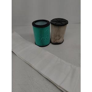 ECOMAID VF6000 5-Layer Pleated Replacement Filter Compatible with Ridgid 5-20 Gallon Wet Dry Vacuums WD5500 WD0671 WD6425 WD7000 WD1280 WD1851 WD1680 WD1956 RV2400A 1400RV RV2600B (2 Filters + 4 Bags) ECOMAID VF6000 5-Layer Pleated Replacement Filter Compatible with Ridgid 5-20 Gallon Wet Dry Vacuums WD5500 WD0671 WD6425 WD7000 WD1280 WD1851 WD1680 WD1956 RV2400A 1400RV RV2600B (2 Filters + 4 Bags)