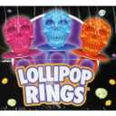 2 x Halloween Day of the Dead Sugar Skull Lollipop Rings,7.61 ounce, Box of 18