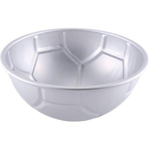 1 PCS 3D Half Round Shaped Football Cake Mold 8 inch Thickening Aluminum Alloy Mould Birthday Baking Pan