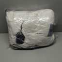 LaffyLo Electric Heated Blanket Full Size 72" x 84", Dual-Sided Flannel Sherpa, LCD Display 10 Heat Levels 1-12H Auto-Off, ETL Certified Machine Washable for Bed & Couch, Light Grey