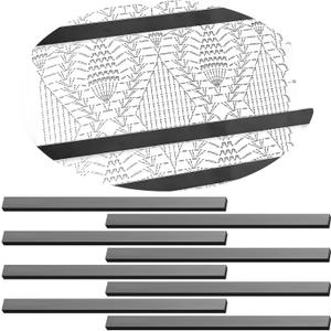 Flutesan 8 Pcs Knitting Chart Keeper Magnet Replacement Set Cross Stitch Line Keeper Knitting Pattern Holder Fold up Pattern Holder, Only Magnet (Large Size) Flutesan 8 Pcs Knitting Chart Keeper Magnet Replacement Set Cross Stitch Line Keeper Knitting Pattern Holder Fold up Pattern Holder, Only Magnet (Large Size)