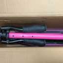 Outdoor Cruiser Kick Scooter for Ages 6+, for Kids, Teens, and Adults, Max Load 250 LBS, Foldable, 8-inch Wheels for Kids and Adults, Dual Suspension, 3 Adjustable Levels, Child Safety Approved, Pink
