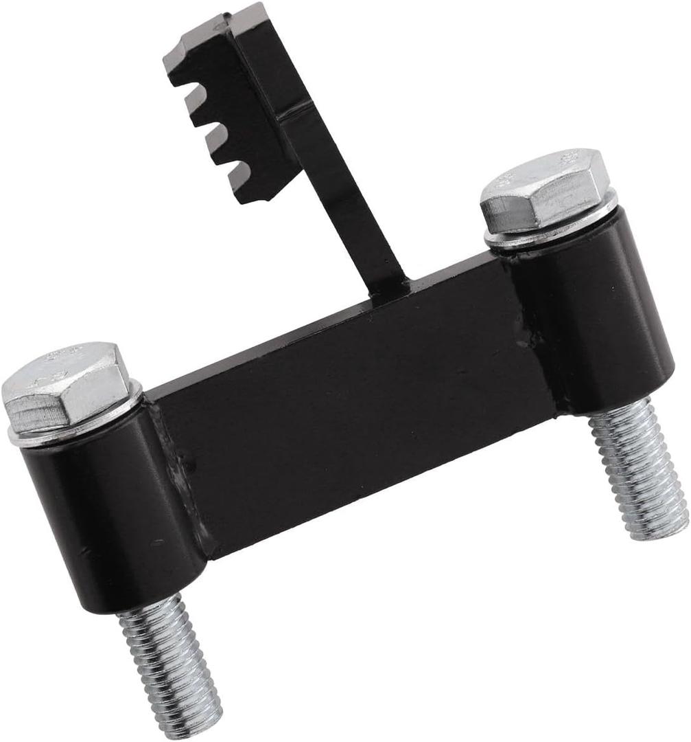 LS Flywheel Locking Tool, Compatible with Chevy LS1 LS2 LS3 LS6 LSX Engine Flex Plate Locking Holding Tool Kit, for 4.8, 5.3, 5.7, 6.0, 6.2, 7.0 Automotive Engine (Black Steel)