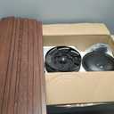 72 Inch Ceiling Fan no Light, Black Ceiling Fan with Remote, 6-Speeds, Quiet Reversible DC Motor, Industrial Ceiling Fans without Lights for Living Room, Garage, Patio, Indoor/Outdoor Use