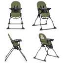 Dream On Me Snack and Stow Highchair | Adjustable Feeding Chair with Removable Tray, Lightweight, Foldable Design, Easy to Clean, Perfect for Toddlers & Infants