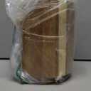 Acacia Wood Utensil Holder for Kitchen Counter, 360 Rotating 7.2" Wooden Cooking Utensil Crock for Countertop, Farmhouse Kitchen Decor