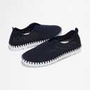 Project Cloud Womens Shoes - Lightweight Summer Loafers for Women with Memory Foam Insole - Breathable Womens Loafers - Perfect Summer Shoes for Women 2025 (Rose, Navy, 8)