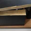 Casual Home Owl Night Stand with USB Port Charging Station and Drawer, 17.5" W x 14.25" D x 24.5" H, Walnut Black