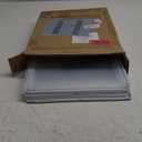 Transparent Clear Small Animal Playpen, Guinea Pig Cages, Puppy Dog Playpen, Pet Playpen, Rabbit Bunny Indoor Fence Pen Enclosure, White Clear Plastic Playpen,12X12 Inch, 12Panels