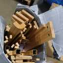 ZIYOO 18 Inch King Size Bamboo Platform Bed Frame, Modern Minimalist Design, Heavy Duty Support, Easy Assembly, No Box Spring Needed, Natural Finish