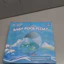 Swimbobo Non Inflatable Baby Floats for Pool with Canopy (Blue Spaceship)