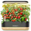 inbloom Hydroponics Growing System 12 Pods, Indoor Herb Garden with LEDs Full-Spectrum Plant Grow Light, Water Shortage Alarm, Automatic Timer, Height Adjustable, Ideal Gardening Gifts for Women