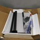 Swivel TV Tray Side Table Adjustable Height Couch Tables for Small Space Folding C Shaped End Table with 360Rotating 180Flip Top Sofa Laptop Pedestal Tables for Living Room Bedroom Bedside (Brown)