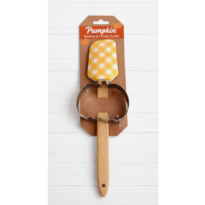 Pumpkin Spatula & Cookie Cutter