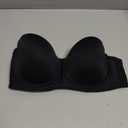 Strapless Bras for Women Large Breasts with Clear Straps, No Harm No Burn Cup 36D