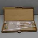 TEKXYZ 15.75 Inch Height Clear Acrylic Balloon Stand for Table Centerpiece Decoration, Set of 4