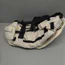 Gym Bag for Men Women, Tactical Travel Duffel bag with Removable Dividers & Shoe Compartment, Weekender Carry on Bag with Toiletry Bag, Overnight Range Bag for Workout Soccer Yoga Gym (White)