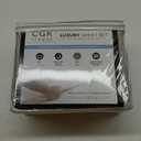 1000 Thread Count Sheet Set - 100% Cotton Bed Sheets - Softer Than Egyptian Cotton - 4-Piece Light Grey Queen Set - Soft Sateen Weave - Hotel Luxury Bedding 16" Deep Pocket (Fits up to 17" Mattresses)