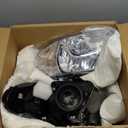 AS 2001-2007 Dodge Caravan Headlight Assembly for 01-07 Grand Caravan Chrysler Town & Country with 113.3 inch Short-Wheelbase(NOT FOR long-wheelbase 119.3-inch) Clear Lens Chrome Housing