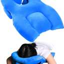 Face Down Pillow for Sleeping, Height Adjustable Face Down After BBL/Eye Surger, Stomach Sleeping Pillow, Prone Pillow, Retinal Vitrectomy Recovery Equipment, Home Massage Pillow, Blue