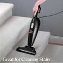Bissell 2033M Featherweight Stick Lightweight Bagless Vacuum and Electric Broom with Crevice Tool for Hard Floors and Carpets, Black