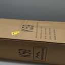 KAMPKEEPER 10x10 Pop Up Canopy Tent with 2 Sidewalls, Beach Tent - Easy Outdoor Sun Shade for Events, Parties, Camping - Gazebo with 4 Weight Bags & Carry Bag.Grey