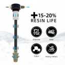 RV Water Softener System with Heavy Metal Filter & Protective Cover | 16,000 Grain Capacity | Removes Odors, Extends Resin Life 15% | Universal Fit for Motorhome, Camper, Travel Trailer