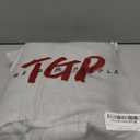 THE GYM PEOPLE Womens' Half Zip Pullover Fleece Stand Collar Crop Sweatshirt with Pockets Thumb Hole (Large, Grey)