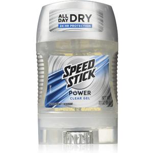 Speed Stick Anti-Perspirant Deodorant Power Clear Gel 3 oz (Pack of 8)
