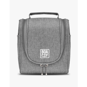 BOACAY Small Hanging Travel Toiletry Bag for Women and Men, Makeup Bag, Bathroom & Shower Organizer Kit for Accessories, Cosmetics, Travel Essentials