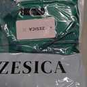 ZESICA Women's Summer Going Out Tops Sleeveless V Neck Floral Y2K Shirts (Green, S)
