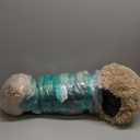 Bedsure Calming Dog Bed for Small Dogs - Donut Washable Small Puppy Bed, 23 inches Anti-Slip Round Fluffy Plush Faux Fur Large Cat Bed, Fits up to 25 lbs Pets, Camel