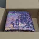 Washable Area Rugs 3'x5' Non-Slip Modern Abstract Soft for Living Room Entryway Bedroom Nursery, Print Pattern, Purple Orange Blue Green Rust Red Colorful