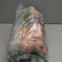 Hallway Washable Runner Rug - 2x10 Kitchen Rugs Entryway Rug Runner Vintage Soft Floor Mat Non Slip Indoor Farmhouse Carpet for Bathroom Living Room Bedroom (2 X 10, Orange)