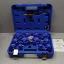 Orion Motor Tech Turbo Boost Leak Tester Set, Turbo System Leakage Tester Kit with Smoke Adapter 6 Pairs of Stepped Adapters 1.2" to 3.5", Turbo Pressure Leak Tester for Cooling Emission Exhaust Pipes