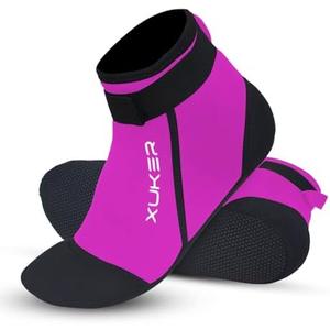 XUKER Neoprene Socks, 3mm Beach Volleyball Sand Soccer Water Wetsuit Socks for Diving Snorkeling Kayaking Paddling, Small