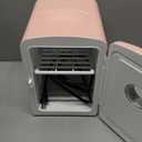 Frigidaire EFMIS171 Retro Mini Portable Personal Fridge - Ideal for Home, Office or Dorm - Includes Carrying Handle, AC/DC Wall/Car Charger (Pink)