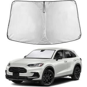 EcoNour Windshield Sunshade Compatible for Honda HRV 2023, 2024, 2025, 2026, Sun Visor for Front Windshield & Window Sun Shade Cover, UV Heat Blocker & Protector, Car Accessories